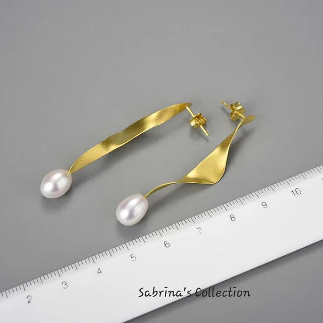 134 Sabrina`S Collection | 925 Silver Sterling Earrings