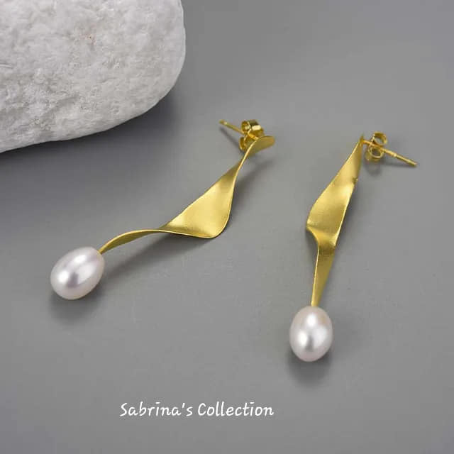 134 Sabrina`S Collection | 925 Silver Sterling Earrings