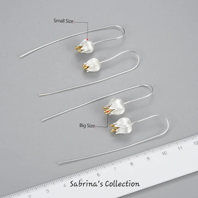 Sabrina`s Collection | Tulip Drop Earrings