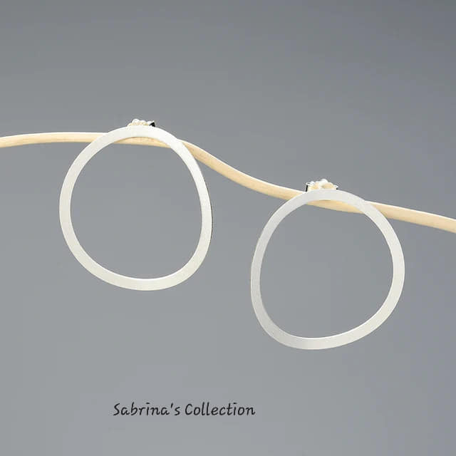 Sabrina`s Collection | Circle Drop Earrings