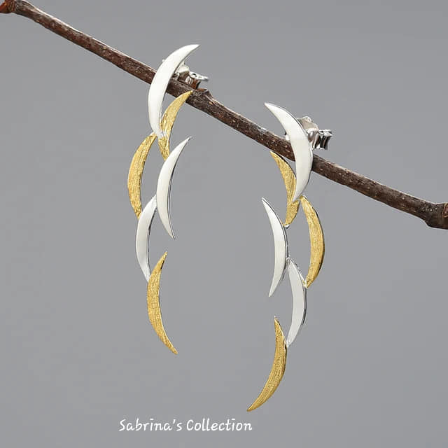 187 Sabrina`S Collection | 925 Silver Sterling Earrings