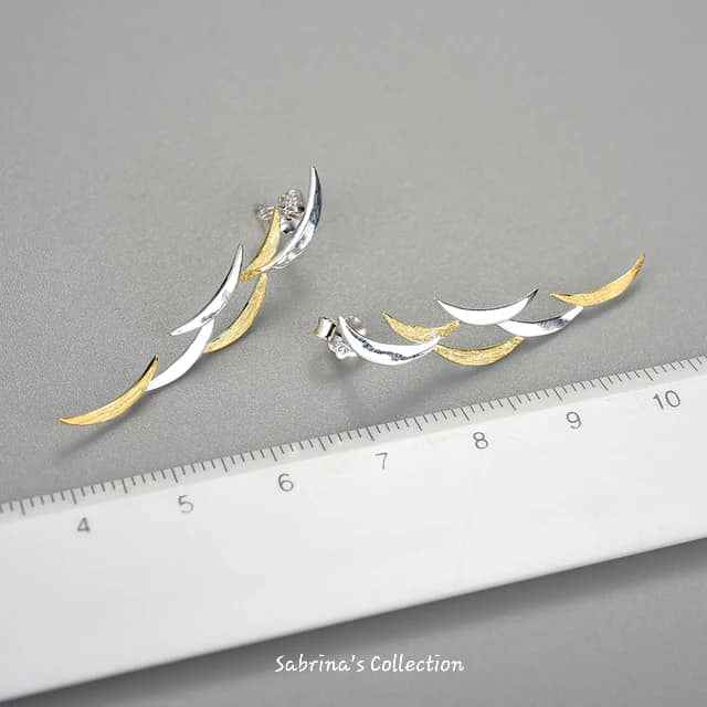 187 Sabrina`S Collection | 925 Silver Sterling Earrings