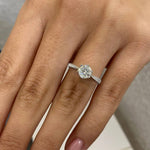 Sabrina`s Collection | 1ct  CARAT  Moissanite Diamond Ring