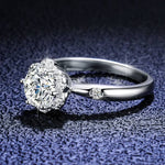 Sabrina`s Collection | 1ct Moissanite Diamond Ring