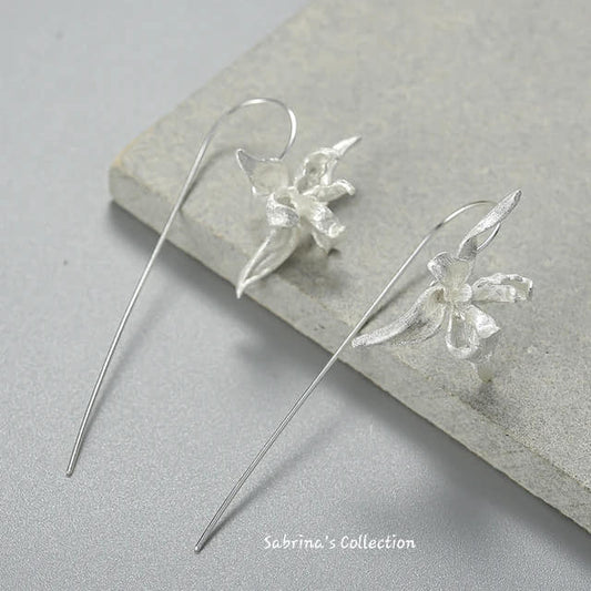 196 Sabrina`S Collection | 925 Silver Sterling Earrings