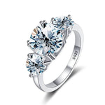 Sabrina`s Collection | 1ct Carat Moissanite Diamond Ring