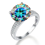 Sabrina`s Collection |5ct  Carat  Moissanite Diamond Solitaire Ring