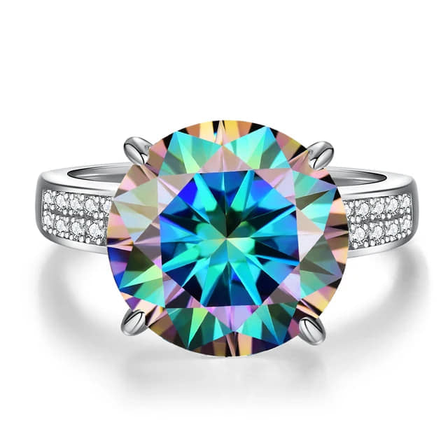 Sabrina`s Collection |5ct  Carat  Moissanite Diamond Solitaire Ring