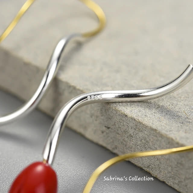 186 Sabrina`S Collection | 925 Silver Sterling Earrings