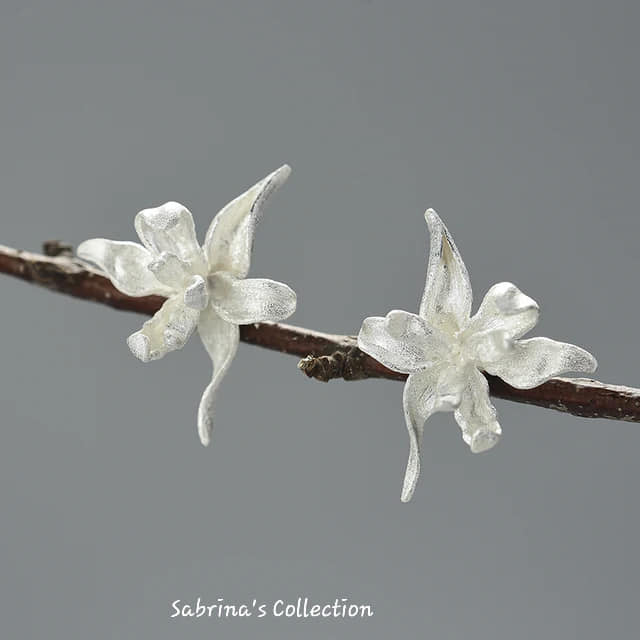 Sabrinas samling | Blomster øredobber