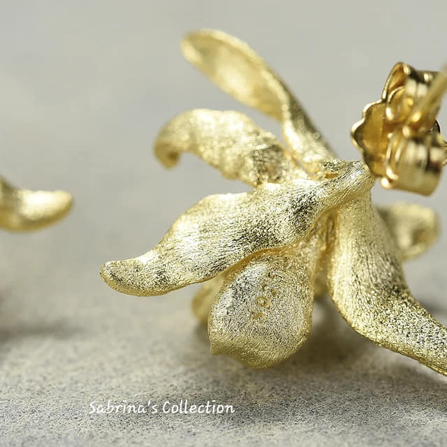 Sabrina`s Collection | Flower Stud  Earrings