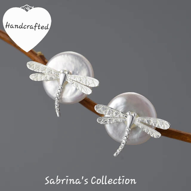 Sabrina`s Collection |Dragonfly Stud Earrings