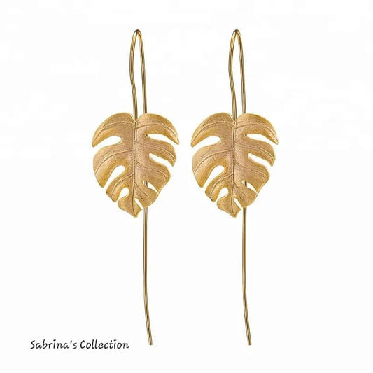 Sabrina`s Collection | Leaf Drop  Earrings