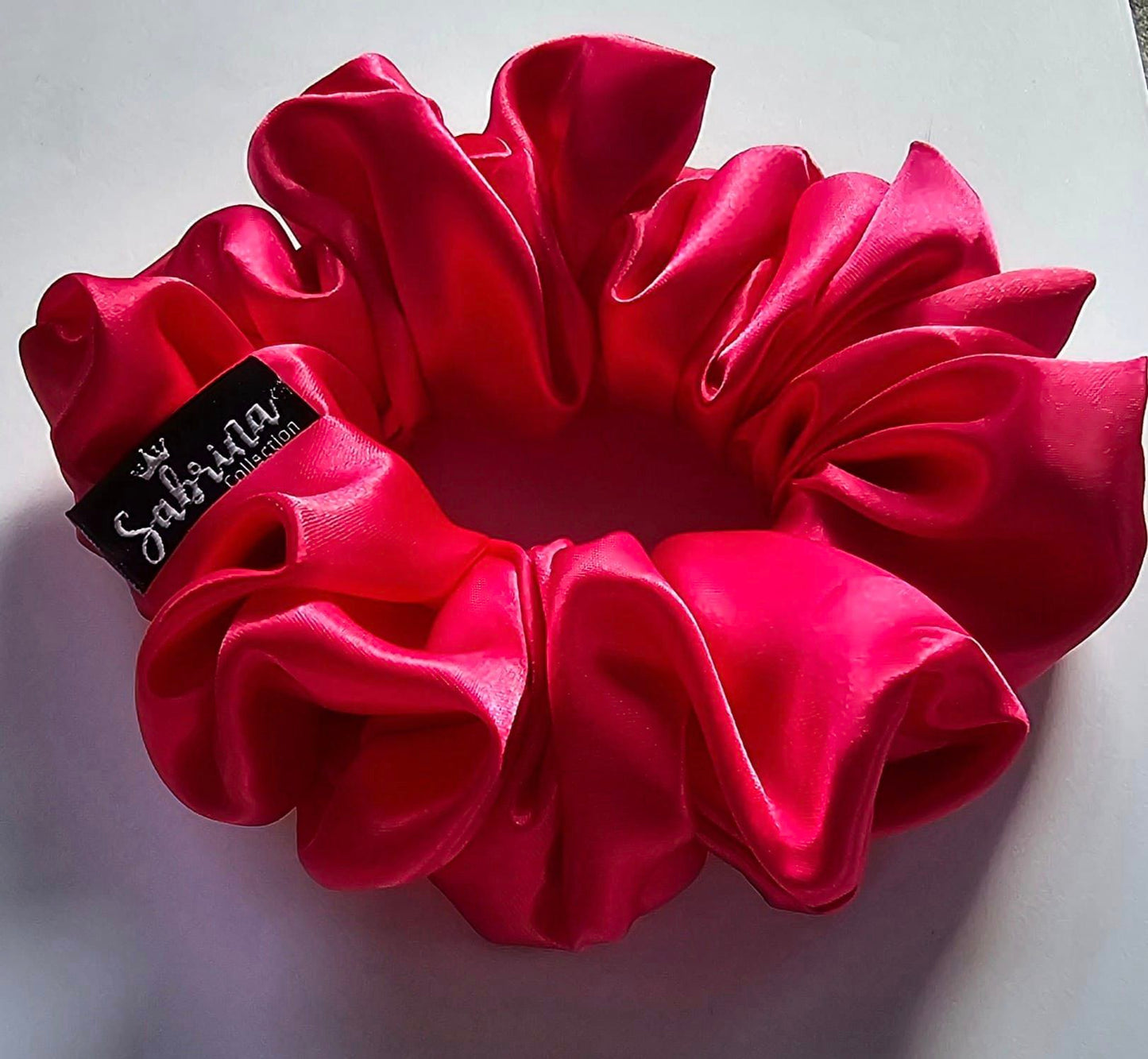 Angelica XL Red Hair Scrunchie