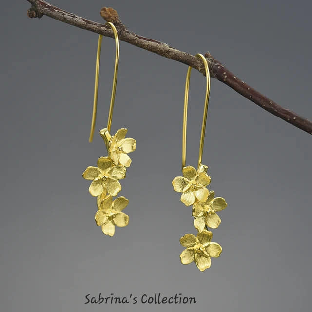 Sabrina`s Collection | Flower Drop Earrings