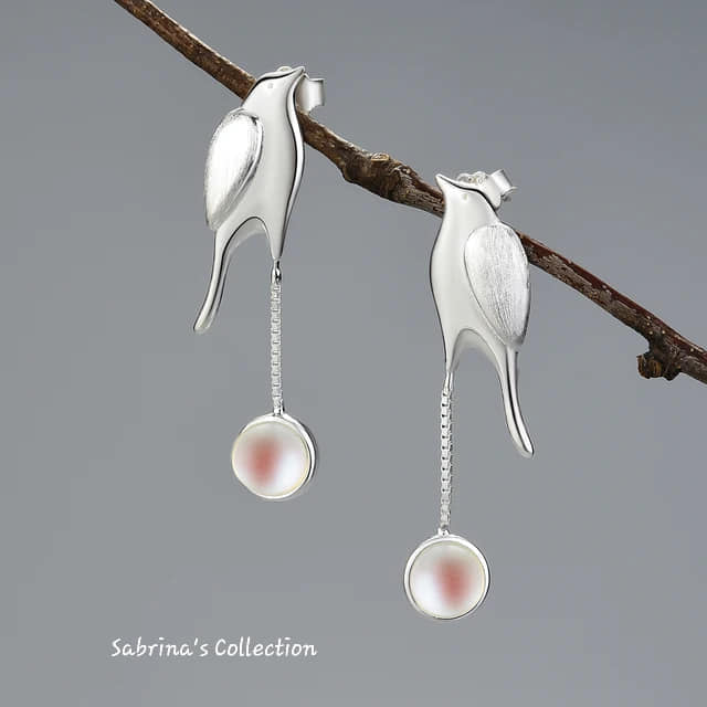 127 Sabrina`S Collection | 925 Silver Sterling Earrings