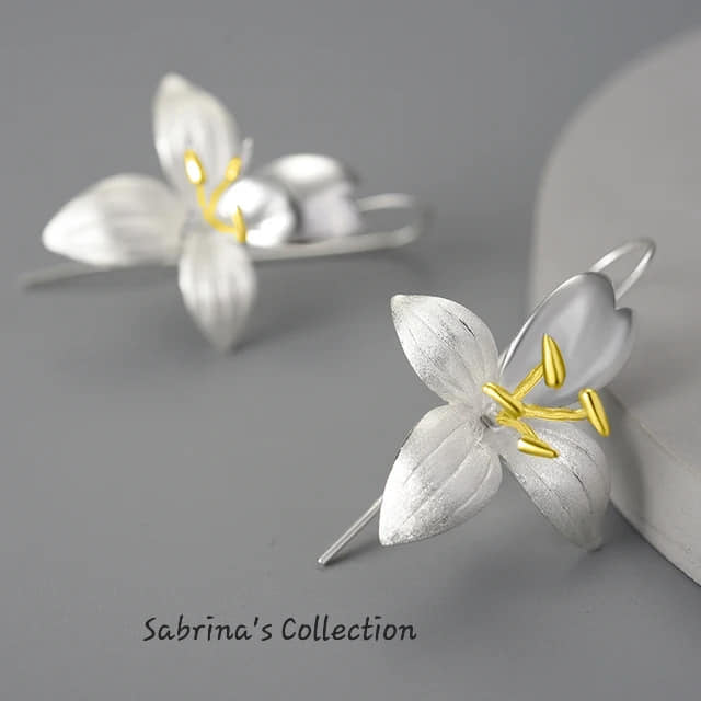 132 Sabrina`S Collection | 925 Silver Sterling Earrings