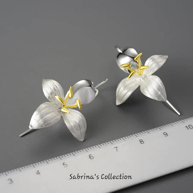 132 Sabrina`S Collection | 925 Silver Sterling Earrings