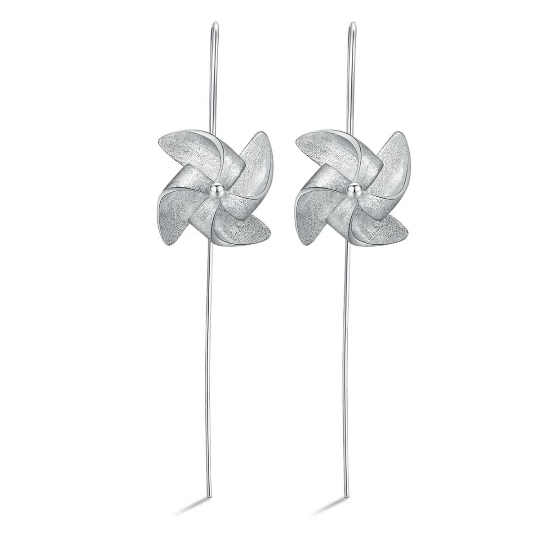 Sabrina`s Collection | Movable Windmill Drop Earrings