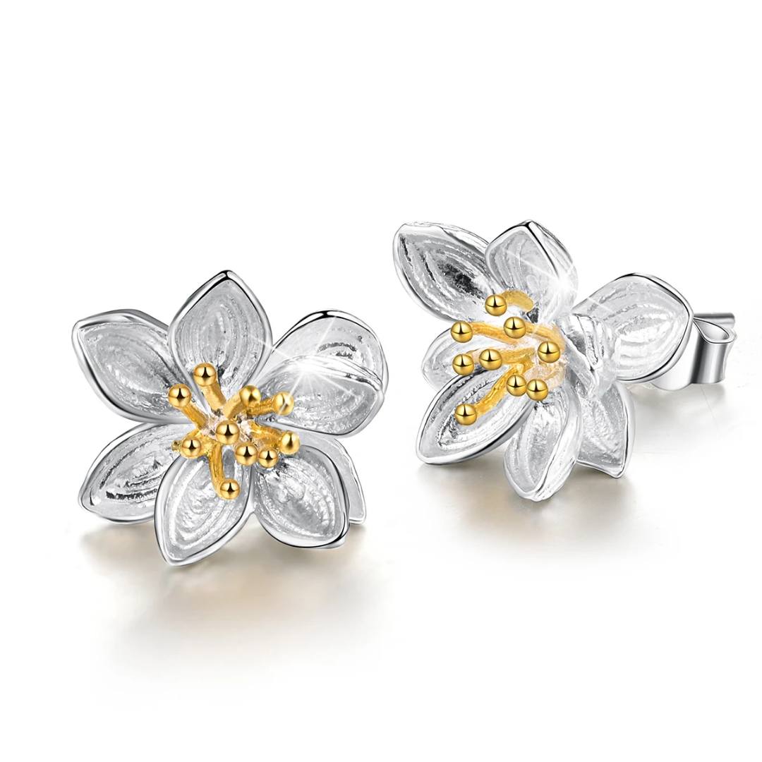 Sabrina`s Collection | Flower Stud Earrings