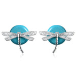 Sabrina`s  Collection | Dragonfly Stud Earrings