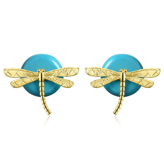 Sabrina`s  Collection | Dragonfly Stud Earrings