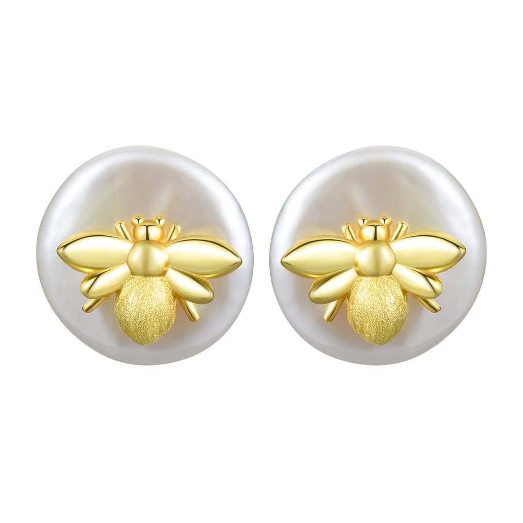 Sabrina`s  Collection |  Fresh Water Pearl Stud Earrings