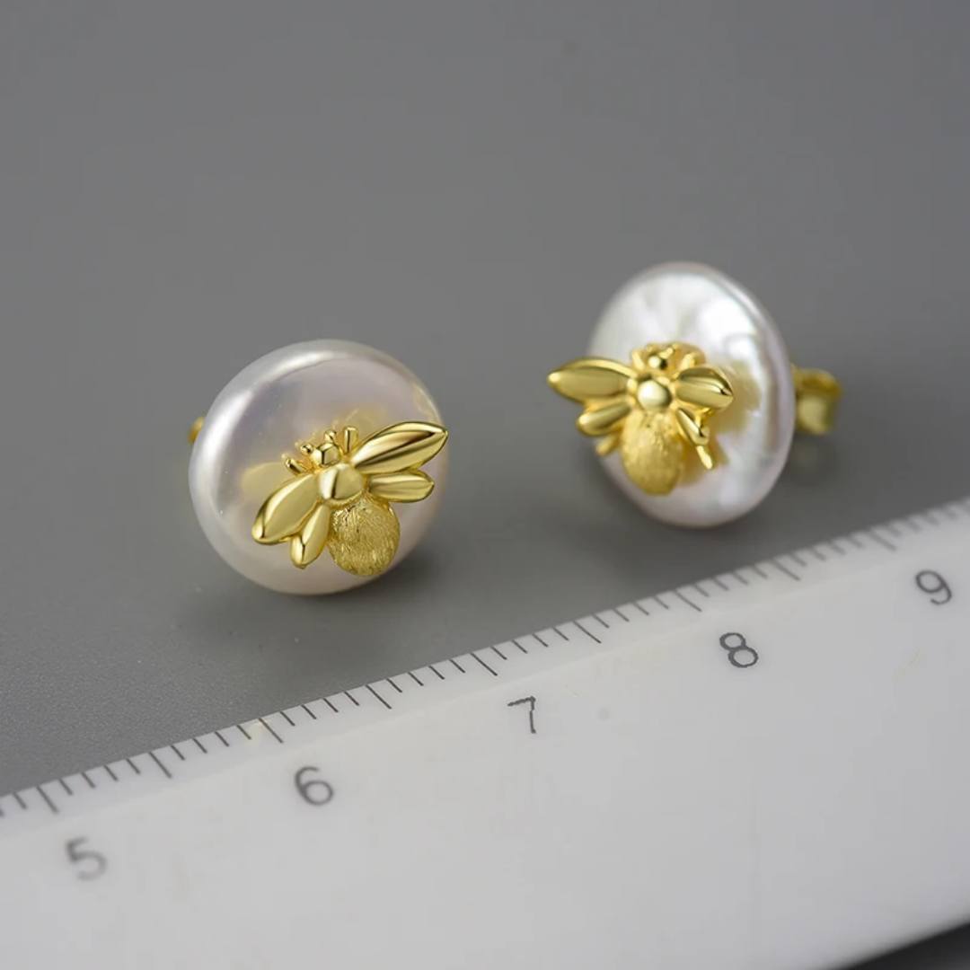 Sabrina`s  Collection |  Fresh Water Pearl Stud Earrings