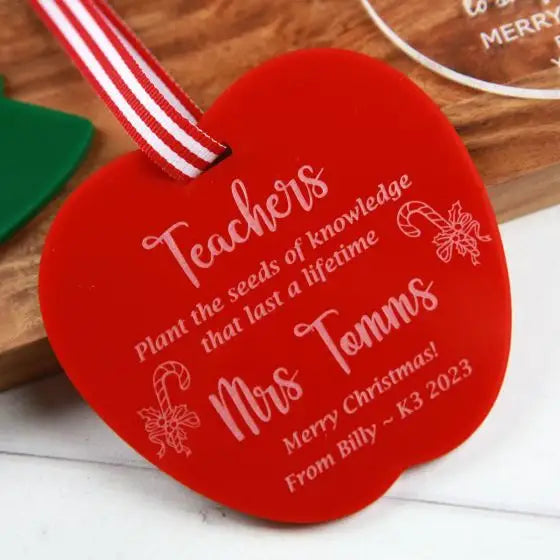 Engraved  Acrylic  Wedding Gift Tags